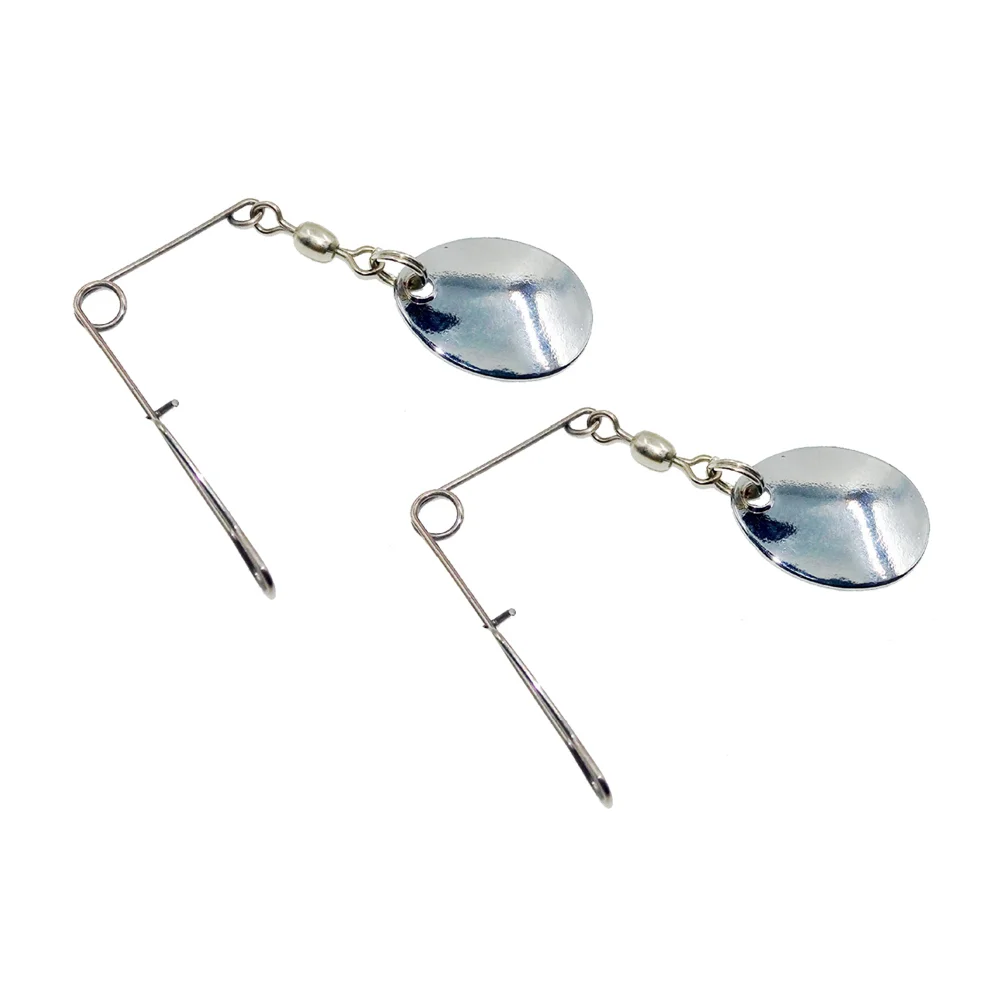 

10 Pcs Fishing Accessories Fishing Spoon Fishing Spinnerbait Sequins Fishing Spoon Fishing Lures Lures Accessories