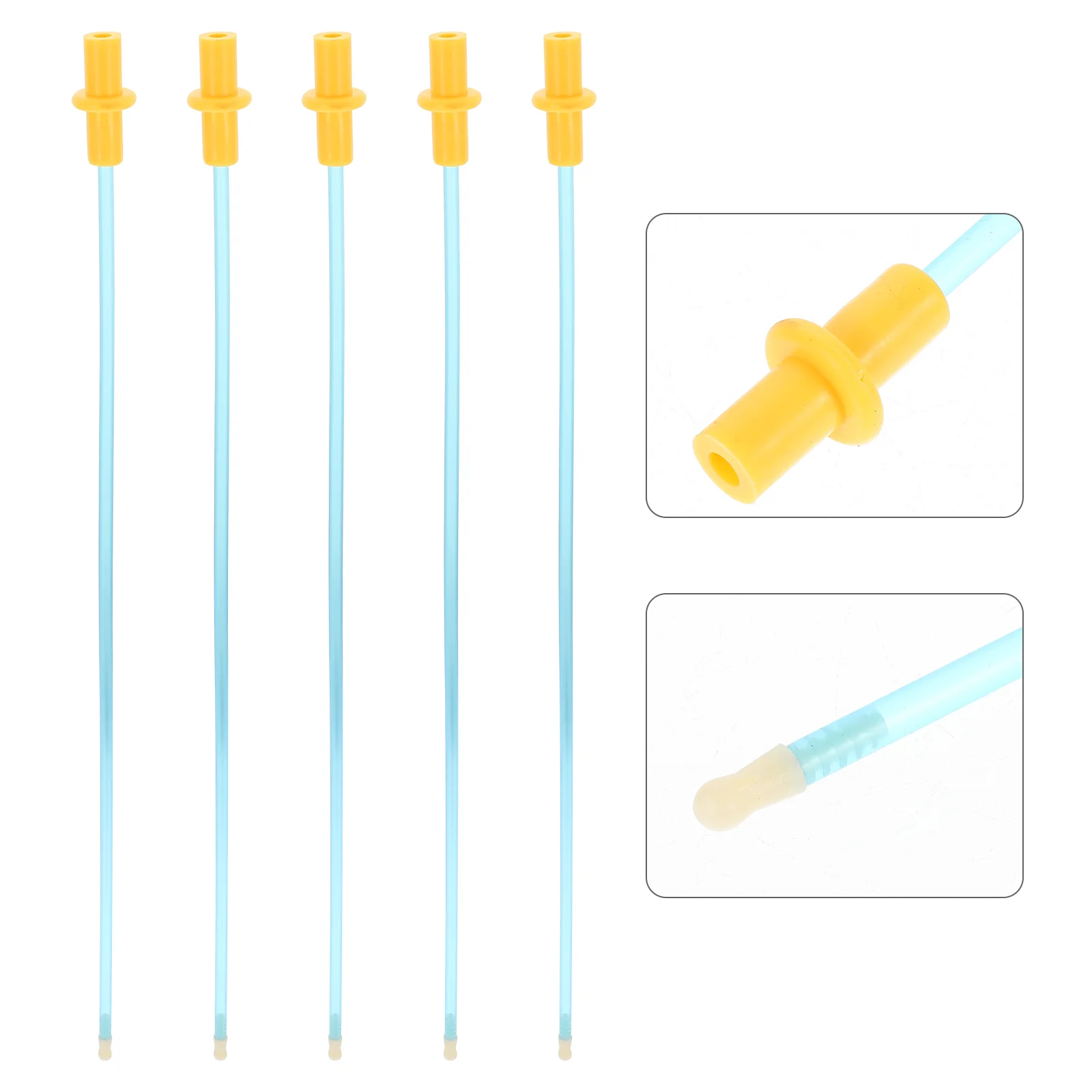 

5Pcs Dog Insemination Tube Disposable Breeding Rod Pet Breeding Tube Artificial Insemination Rod for Animals Pets Sheep Dogs