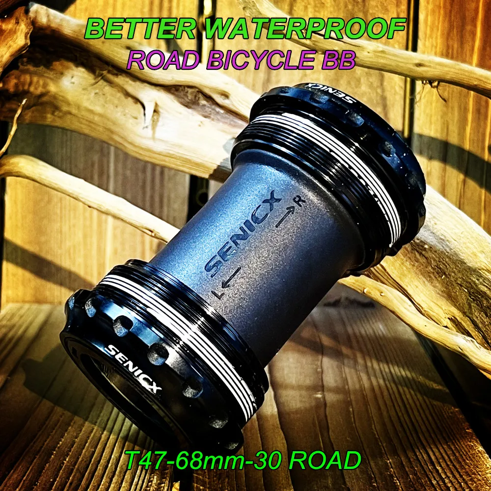 SENICX T47 Нижний кронштейн 68 Ширина рамы 30 мм Центральный вал велосипеда Лучший