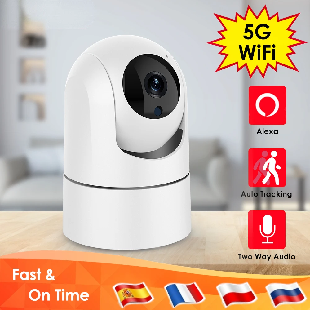 

Камера видеонаблюдения, Wi-Fi, 1080P, 2K, 4 МП