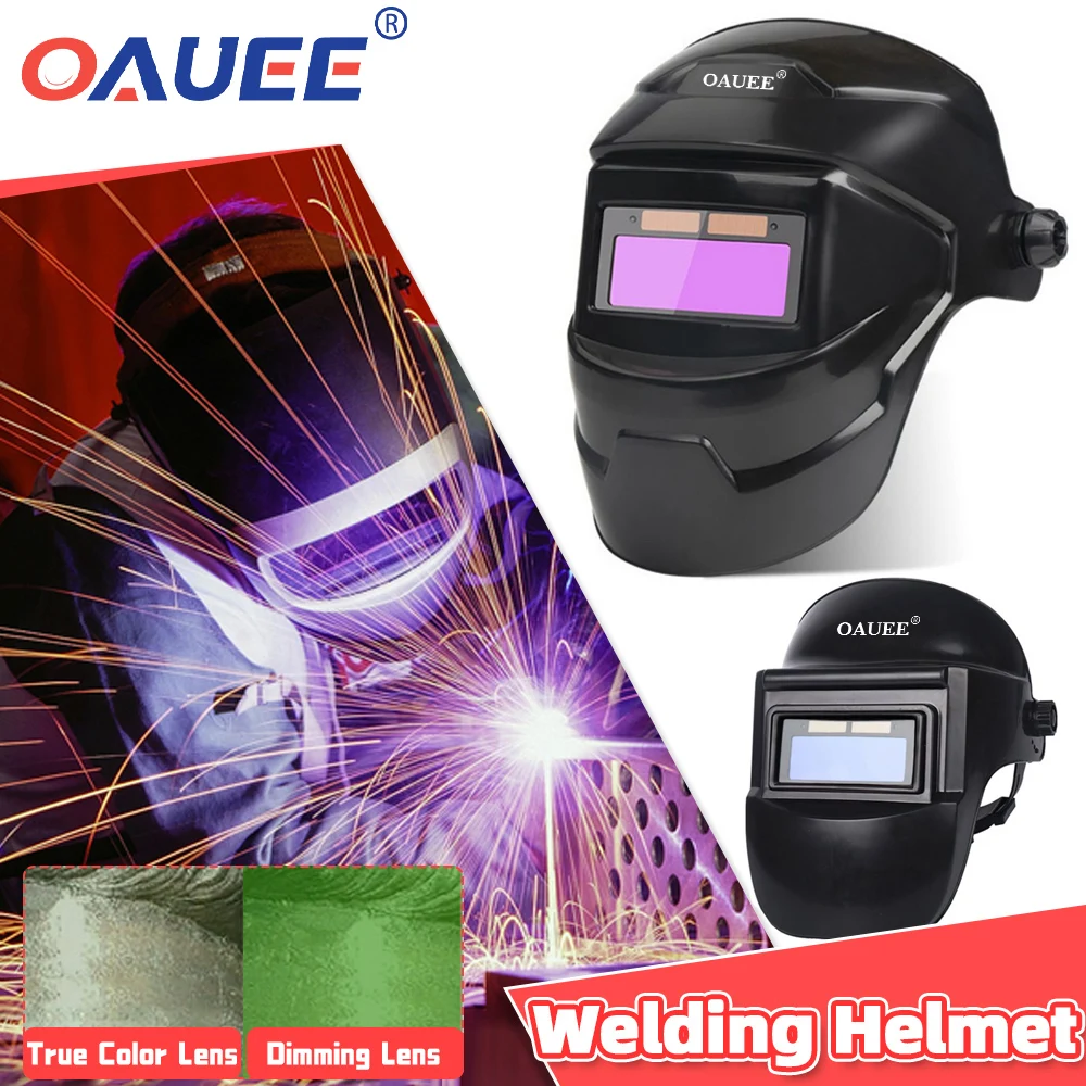 

Automatic Welding Helmet Variable Light Welding Mask Solar Welder Shield Eye Protect Cap Dimming Glasses For Arc Weld Grind Cut