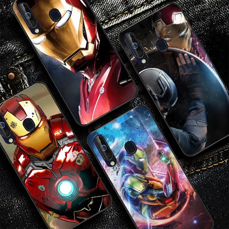 

Disney Marvel Iron Man Phone Case for Samsung A 51 30s 71 21s 10 70 31 52 12 30 40 32 11 20e 20s 01 02s 72 cover