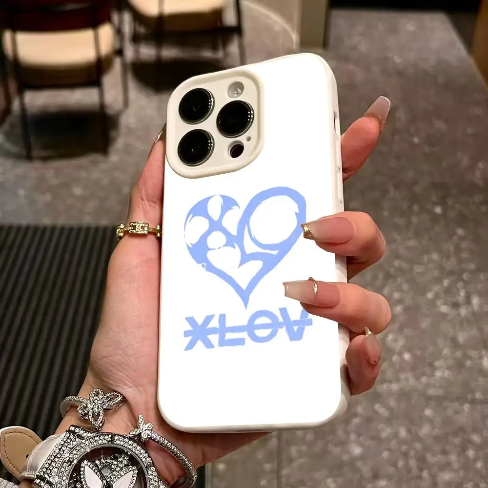 Фото Популярный чехол для телефона XLOV-V для iPhone 17, 13, 12, 11 Pro Max, 16, 15, 14 Plus, мягкий, конфетных цветов, с полным покрытием №5