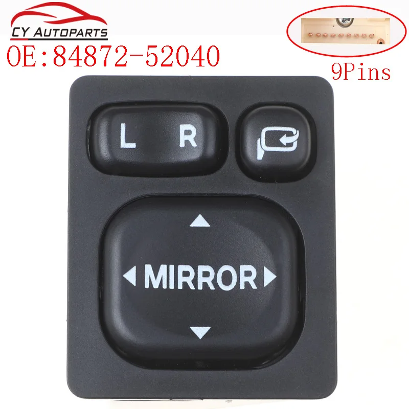 

Новый переключатель для зеркала заднего вида для Toyota Rav4 Vios Camry Scion Lexus 84872-52040 8487252040 84870-28020 8487028020