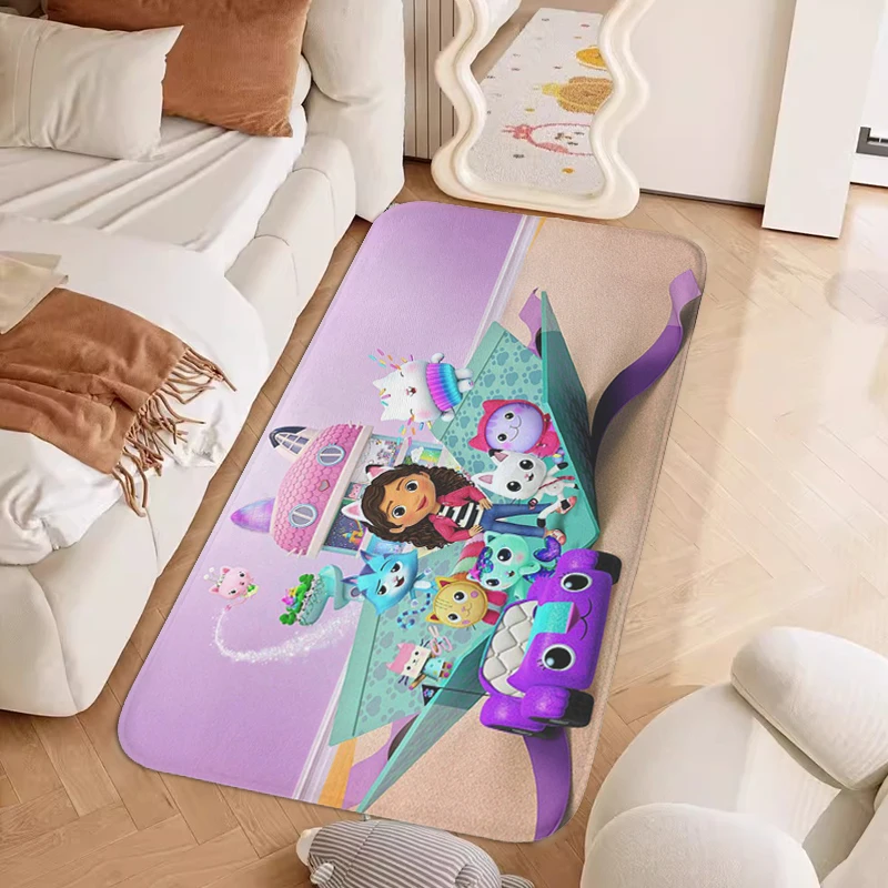 Ковер для спальни G-Gabbys G-Dollhouses Кухня Крыльцо Коврик ног Нескользящий коврик