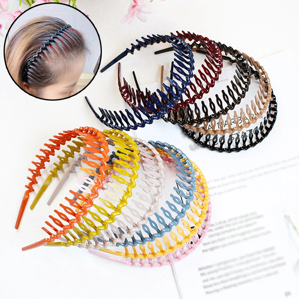 

Аксессуар для волос, обручи для волос с зубьями для девочек