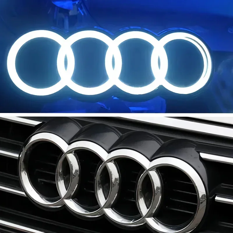 

2025 Hot 249 273 285 мм Audi Автомобильная светодиодная передняя решетка с логотипом Статический свет для AUDI A3 A4 A5 A6 A7 A8 S3 S4 S5 S6 S7 Q3 Q5 Q7 TT SQ