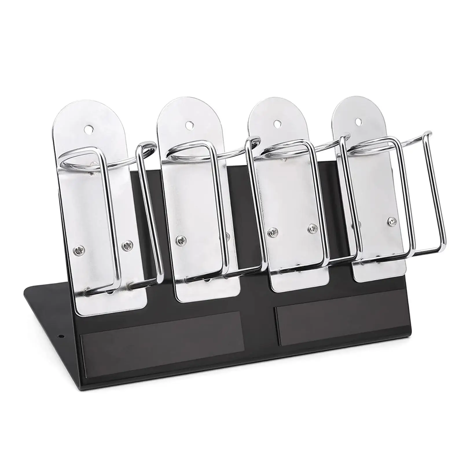 

4 Slots Hair Clipper Holder, Hair Trimmer Storage Rack, Hair Trimmer Cutter Stand Salon Accessories