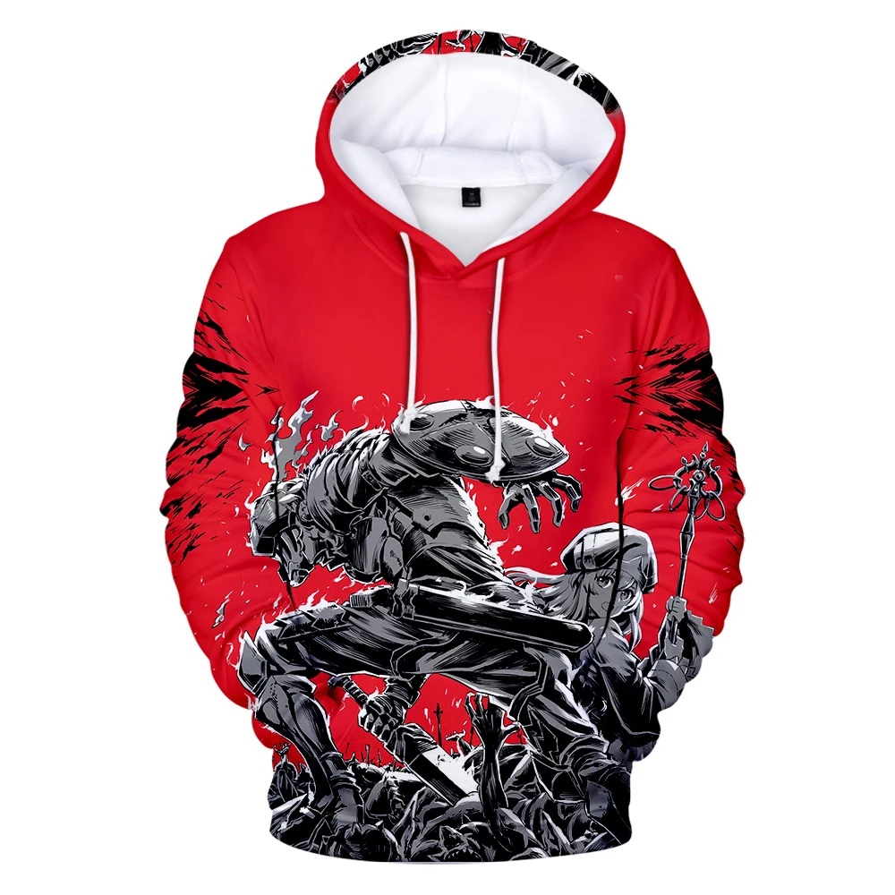 

Men Long Sleeve Autumn Hooded Sweatshirts 3D Cosplay Goblin Slayer Comic Hoodies Goblin Slayer Comic Children Sportswear Coat