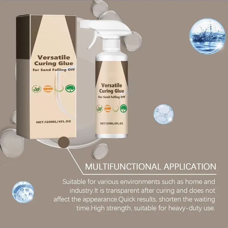 Клей для фиксации песка 120 мл средство ремонта стен агент клей