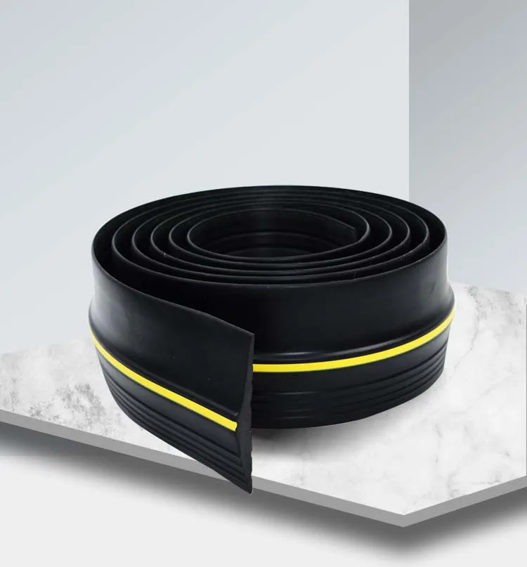 Уплотнительная лента для нижней части двери гаража, многофункциональная Бытовая Замена кромок, удобная Пылезащитная Водонепроницаемая Резиновая полоска, 3 м