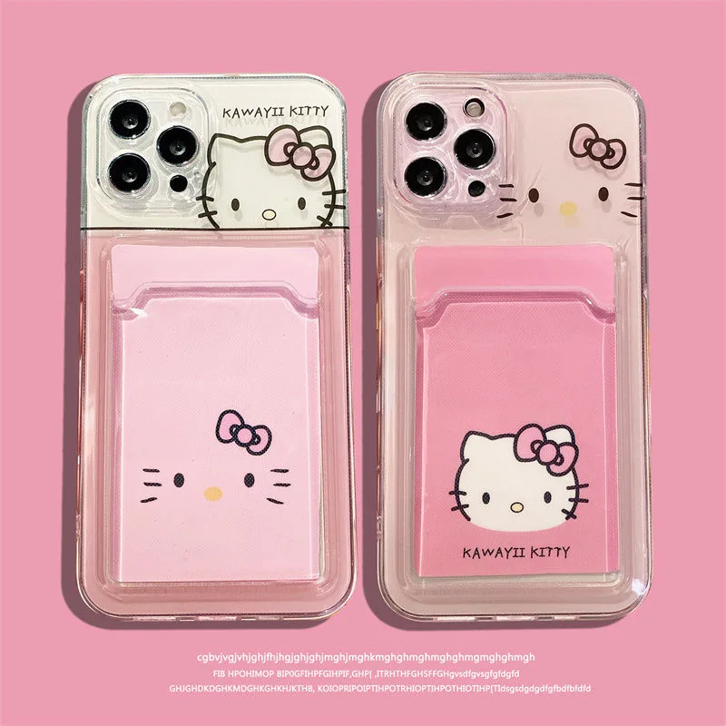 

Bandai Hello Kitty Cartoon Cute Phone Case For Iphone13 11 12 Pro Max Phone Case 6 6s 7 8 Plus X XR XsMax Back Cover