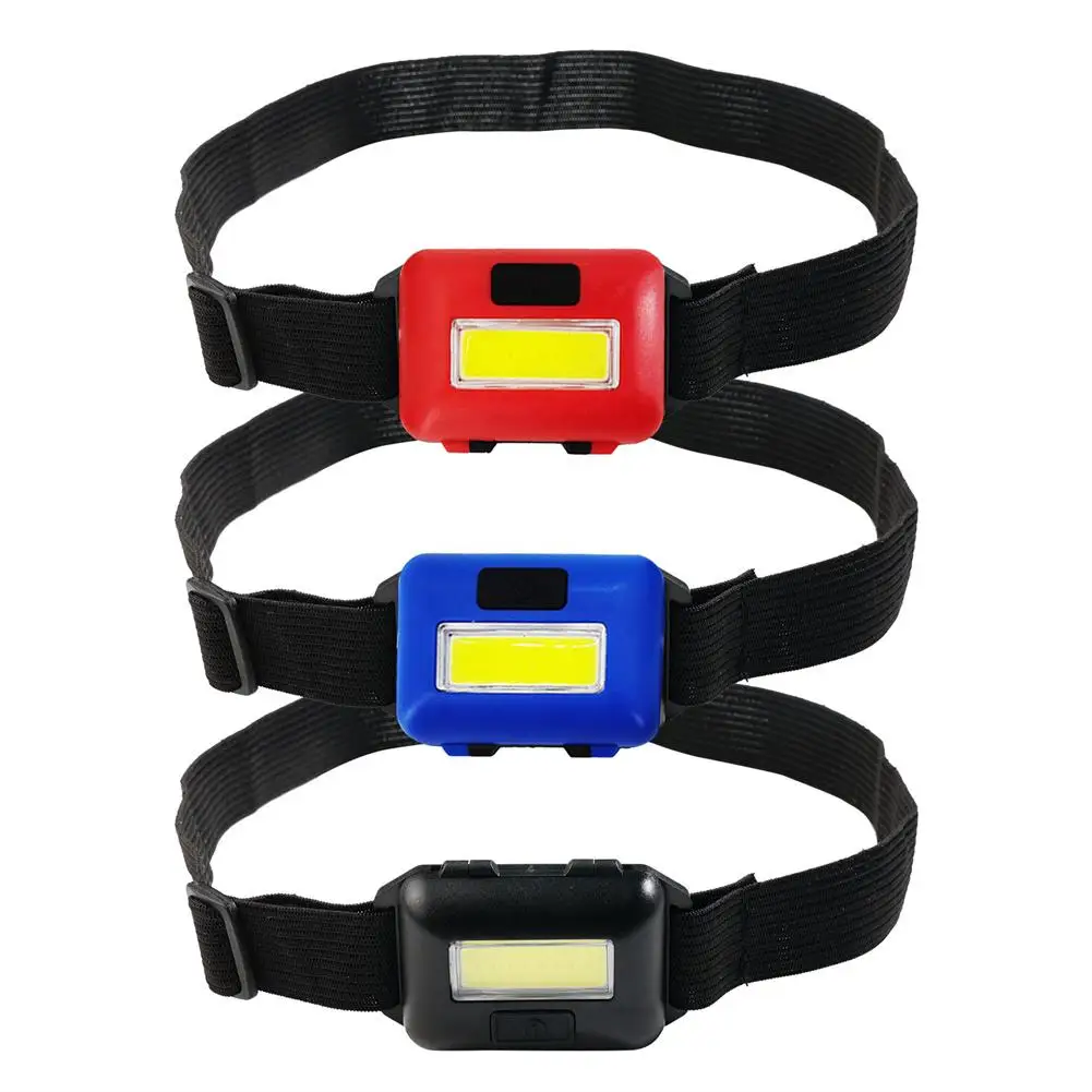 

Налсветильник мини-фонарь, портативный светодиодный водонепроницаемый Головной фонарь COB с 3 режимами освещения, D5U1