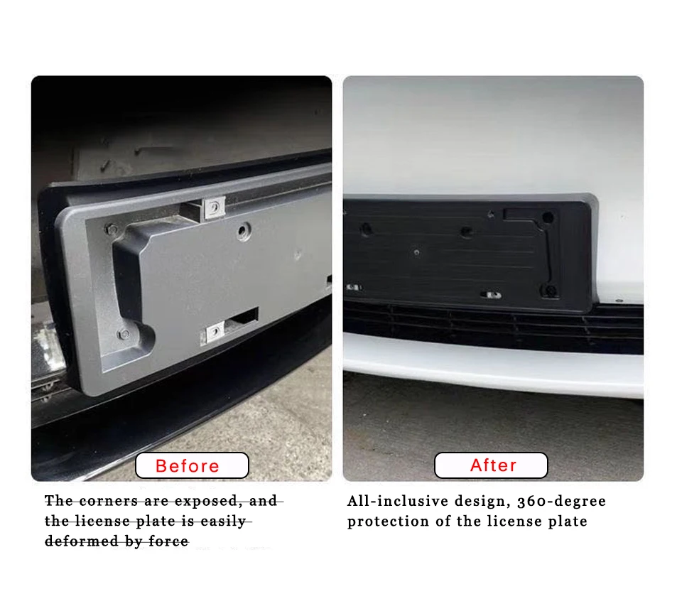 Держатель номера Tesla для автомобильного аксессуары |