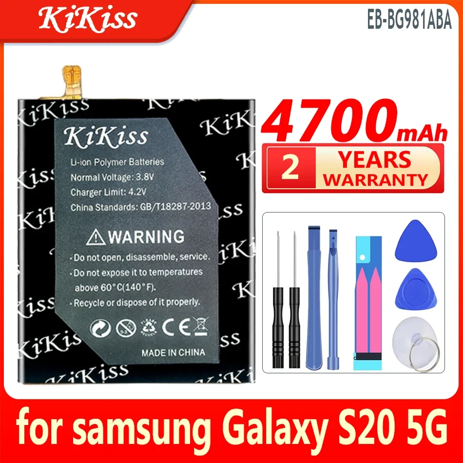 Аккумулятор KiKiss емкостью 4700 мАч EB-BG981ABA для Samsung Galaxy S20 5G SM-G981U/J UW