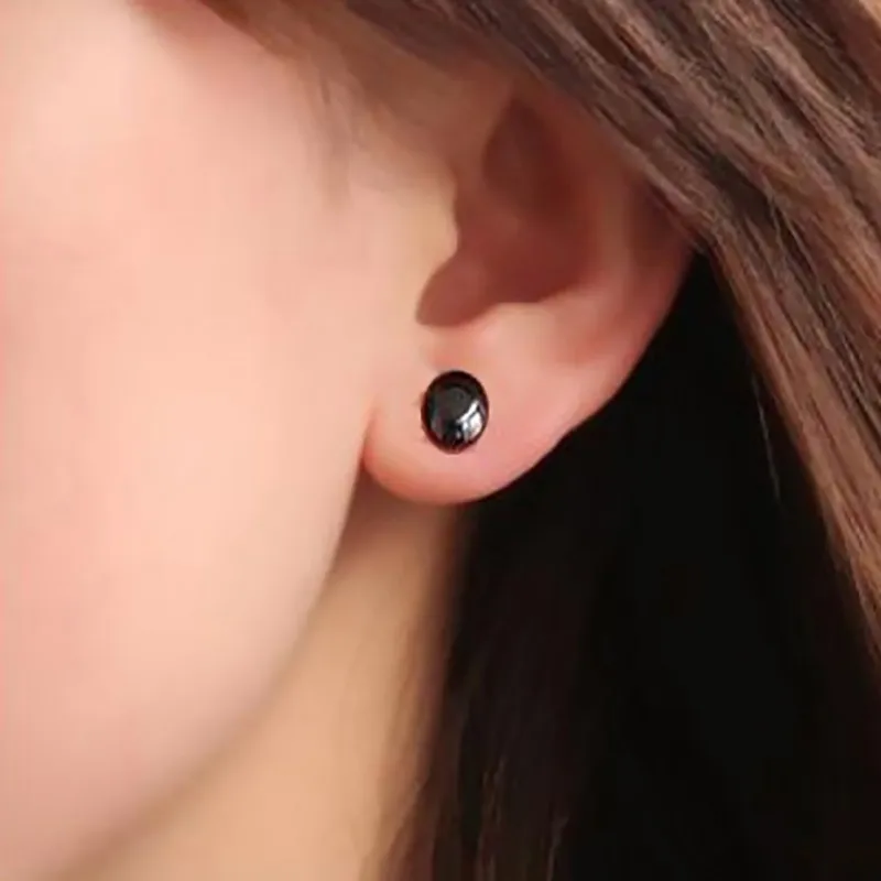 1 пара магнитные серьги-гвоздики для похудения |