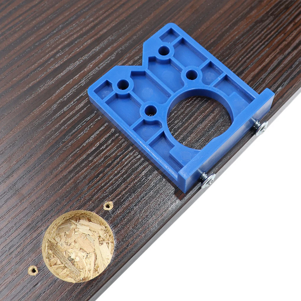 

Hinge Drill Hole Guide Tool Locator Cabinet Table Holes Positioner