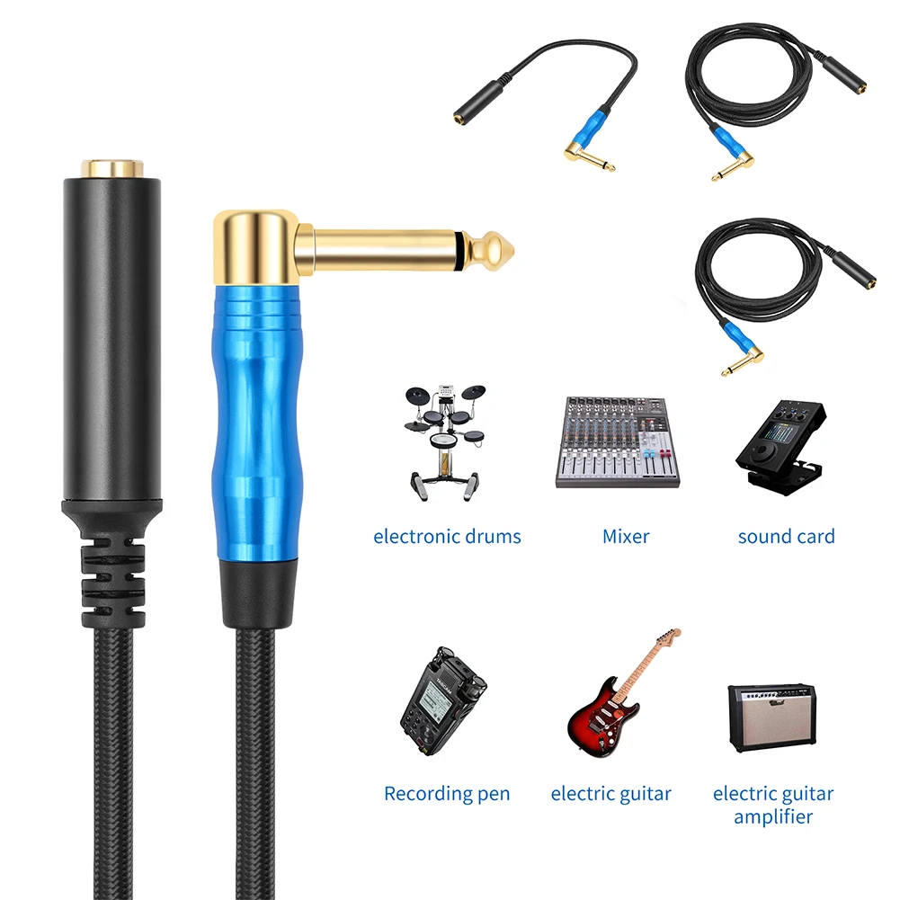 Удлинительный кабель папа-мама 1/4 дюйма мама-моно-па |