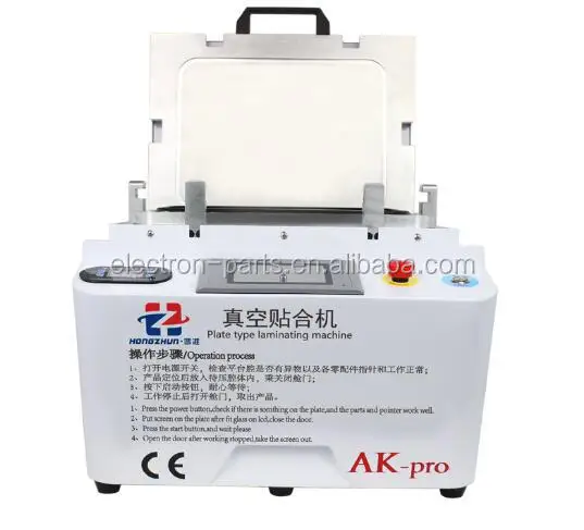 Auto 2 in 1 AK pro OCA Vacuum Laminating Machine built-in Va