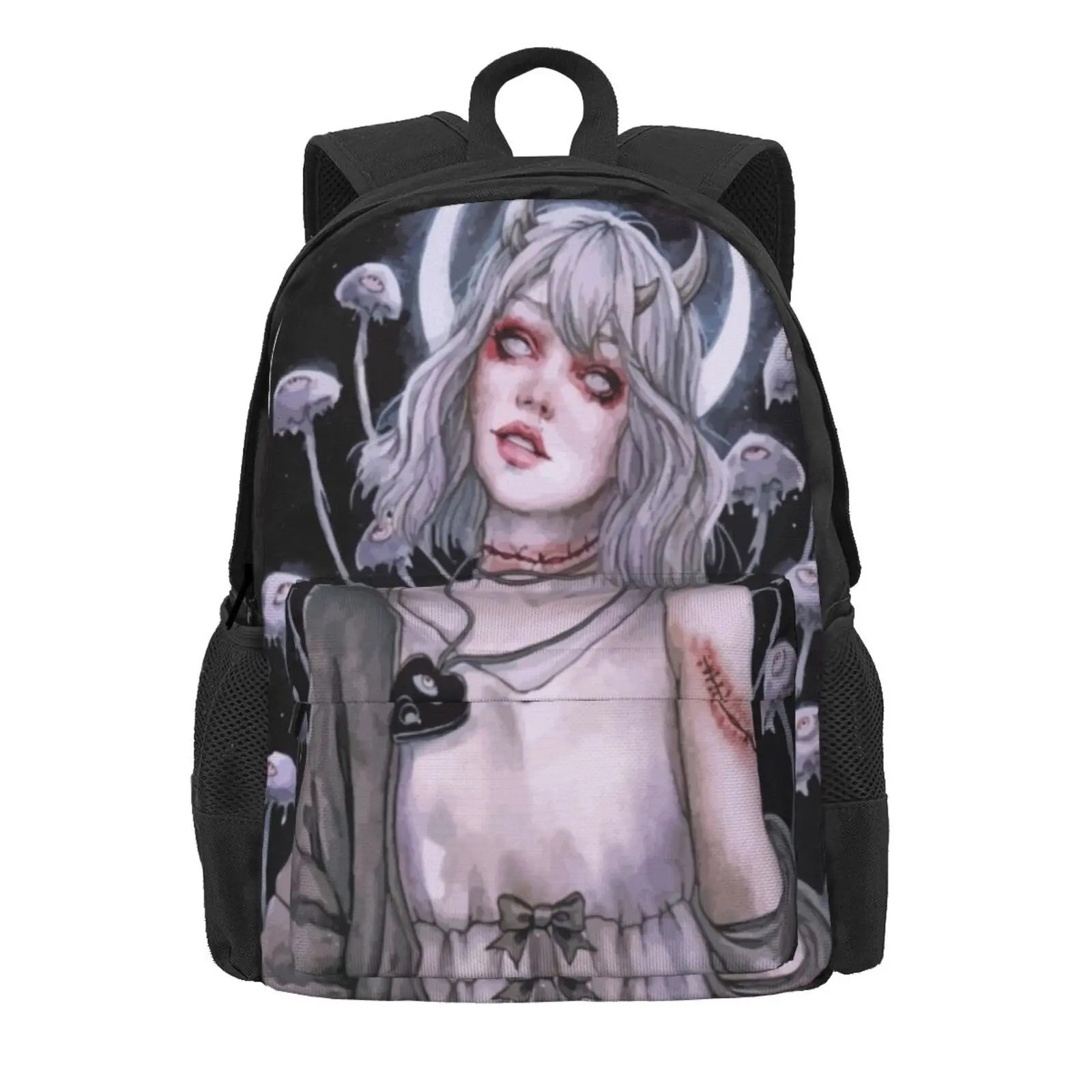 

Gothic Girl 9 school bags Tote Bag Bag For Men Bags School Backpack Women Men'S Bag School
