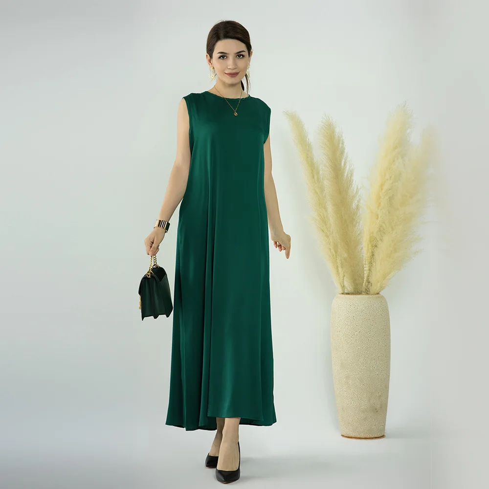 Ramadan African Long Sleeve Maxi Dresses Islamic Clothing For Women Dubai Abaya Turkey Muslim Morrocan Kaftan Dress Robe Vestido