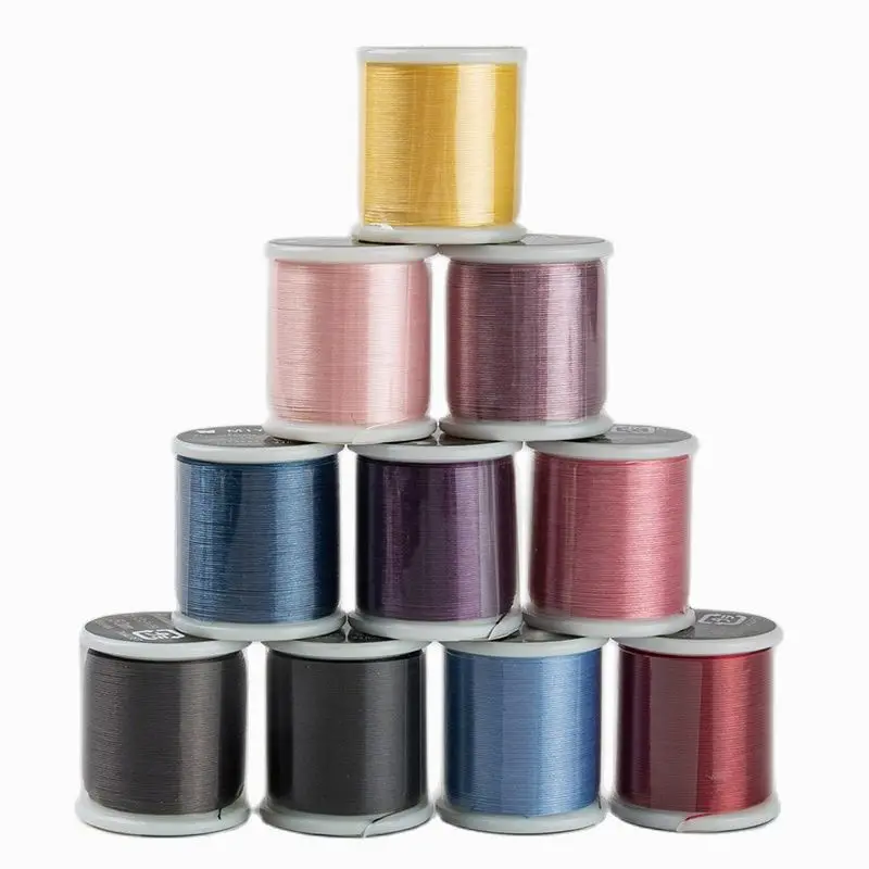 

Miyuki Beading Thread 55Yards/Roll Made in Japan 100% Nylon 330dtex For DIY Bead Weaving Fashion Earring Color Lines