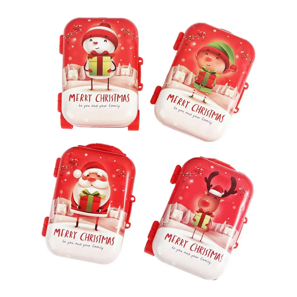 Christmas decoration Pendant Children's Gift Metal Pack Candy Suitcase Luggage Toys Trunk Doll Handbag Jewellery Box