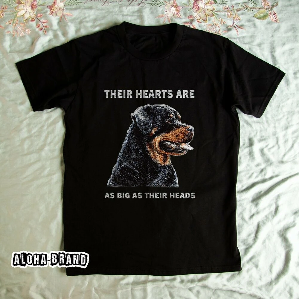 Забавная рубашка ротвейлера подарок для любимого человека собаки в виде сердца