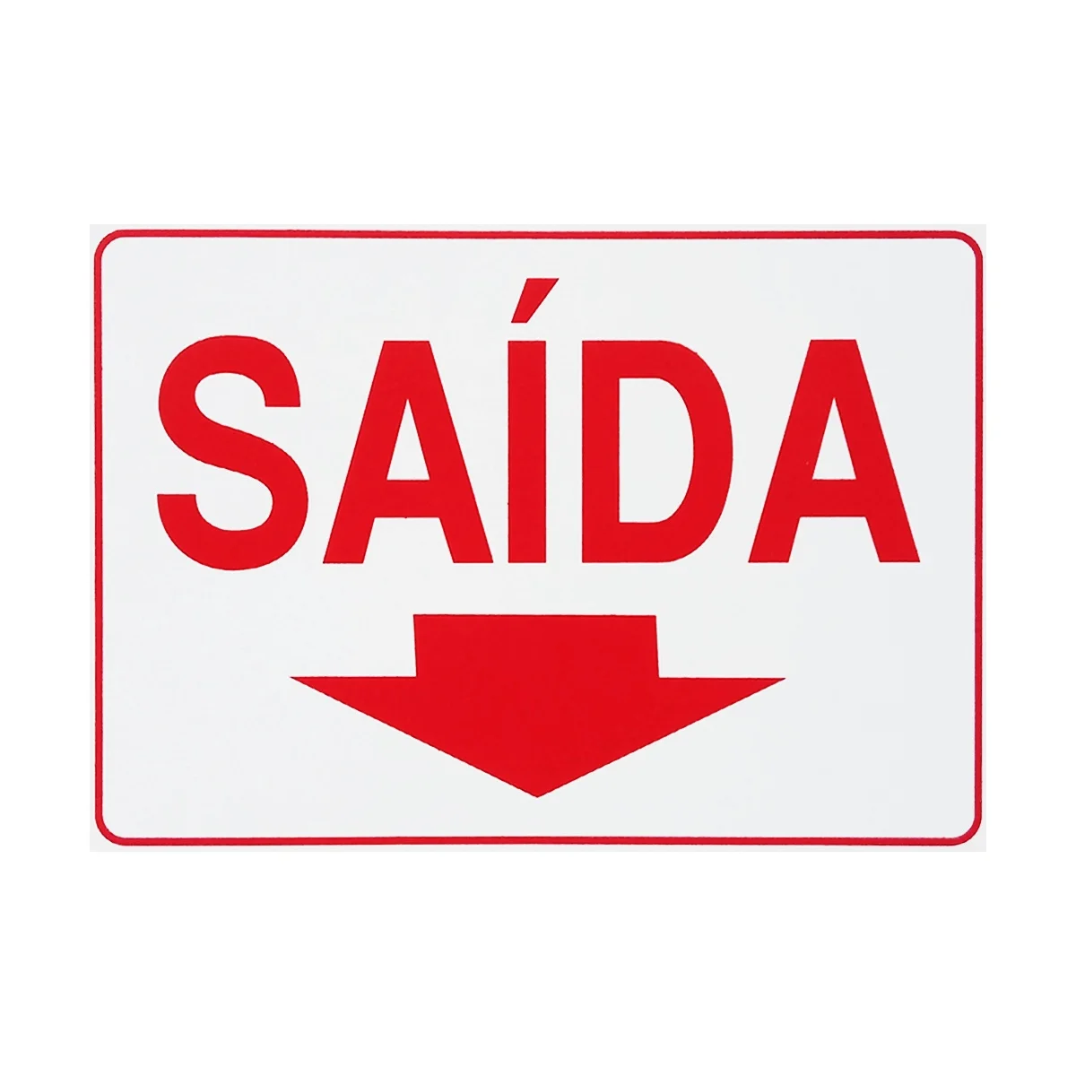 

Exit Signal Plate With Down Arrow 30x20 Access-S-213/1 F9e