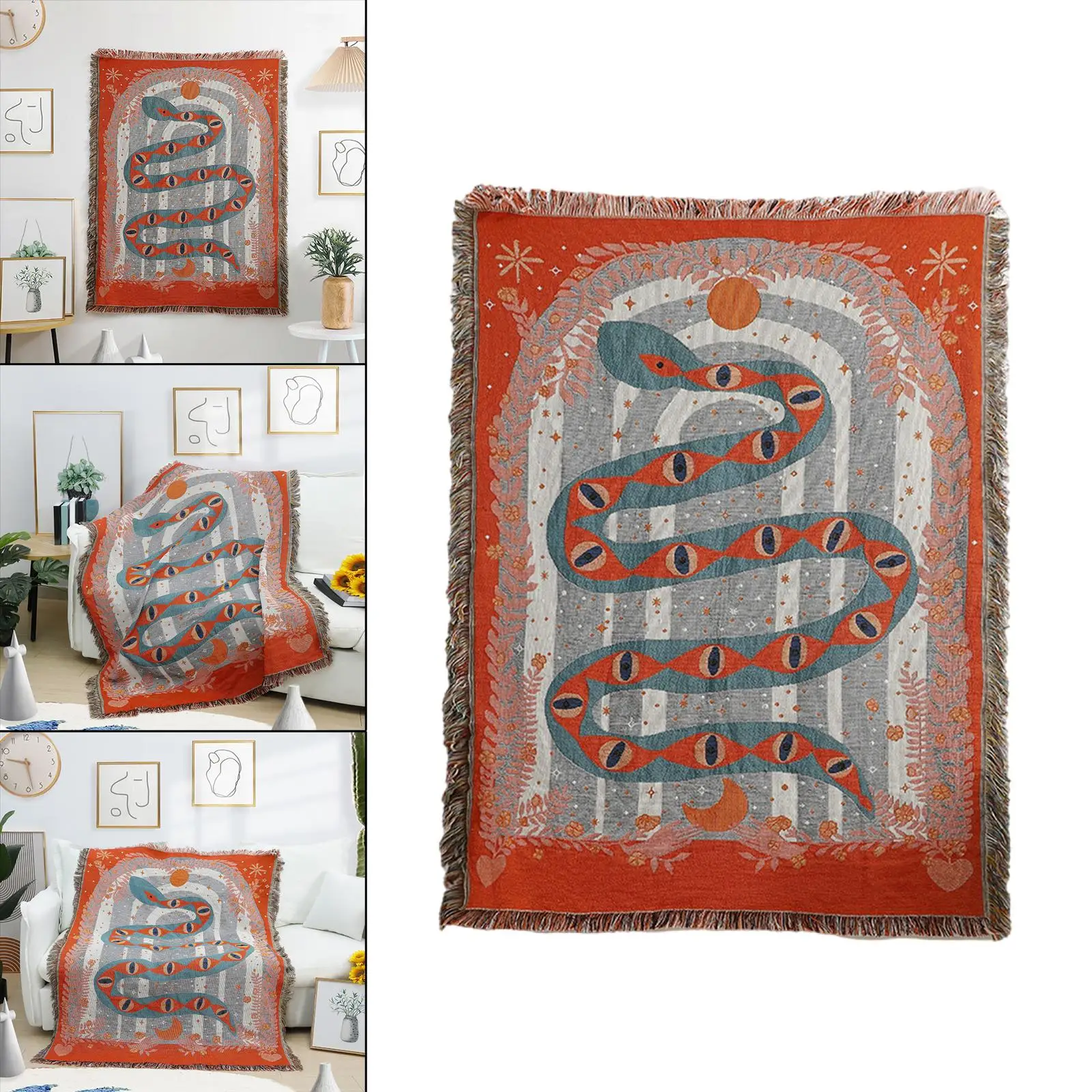 

Повседневное одеяло, Многофункциональный Настенный Коврик для стола, украшение для дома, Настенный декор, постельное белье для спальни, кол...