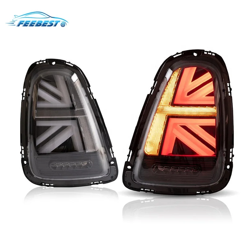 

LED Taillights Assembly For BMW MINI R55 R56 R57 Smoke Black 2007-2013 OE Replacement Rear Lights Brake Lamp