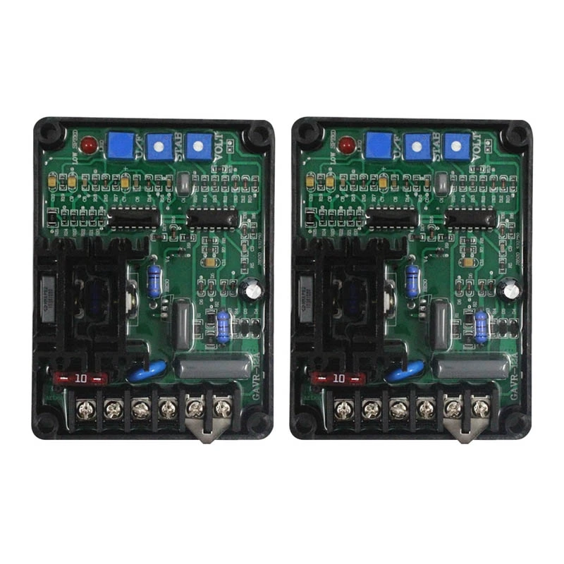 

2X New Automatic Voltage Regulator Replacement For Parbeau Generator AVR GAVR-12A