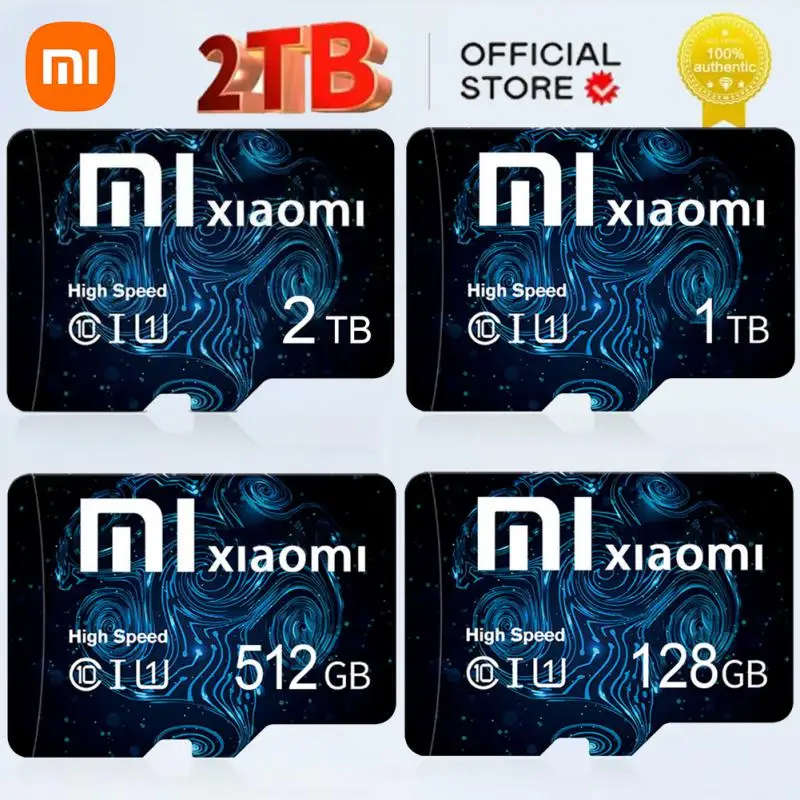Высокоскоростная карта памяти Xiaomi Mijia C10 U3 1 ТБ V30 Micro TF SD 128 ГБ 256 флэш-карта для