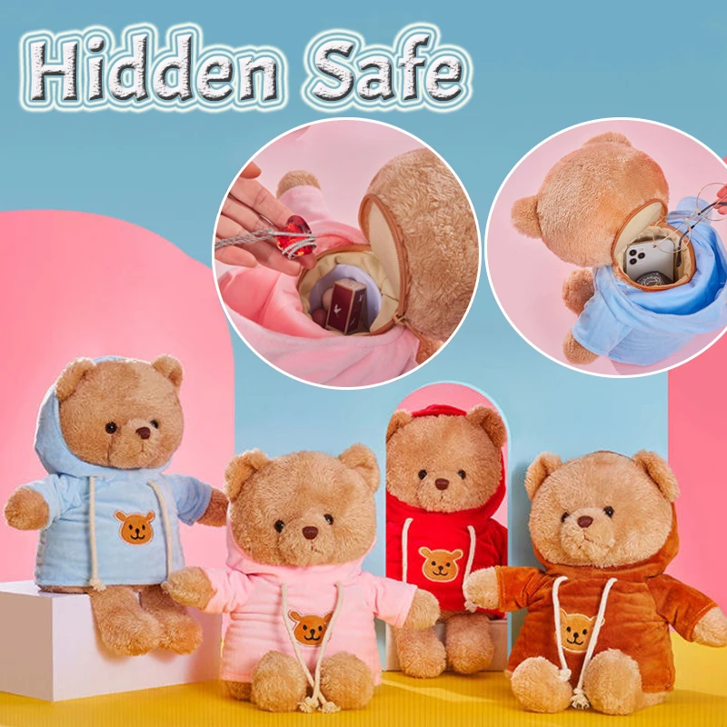 Creative Gift For Money Jewelry Kids Doll Bear