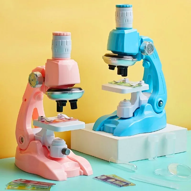 

Children's microscope magnification 1200 times science equipment students biological experiment sets educational toys gifts