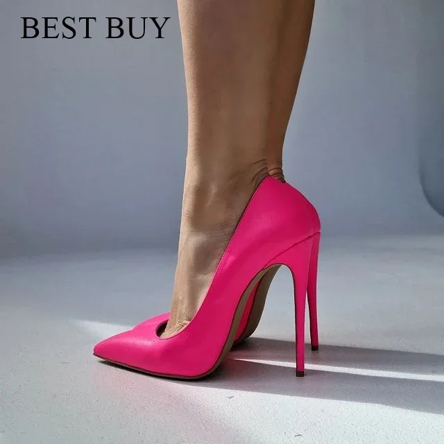 Bast Buy White Crocodile Effect Women D'Orsay Pointy Toe High Heel Shoes Sexy Ladies Slip On Thin Stiletto Pumps for Party 12cm