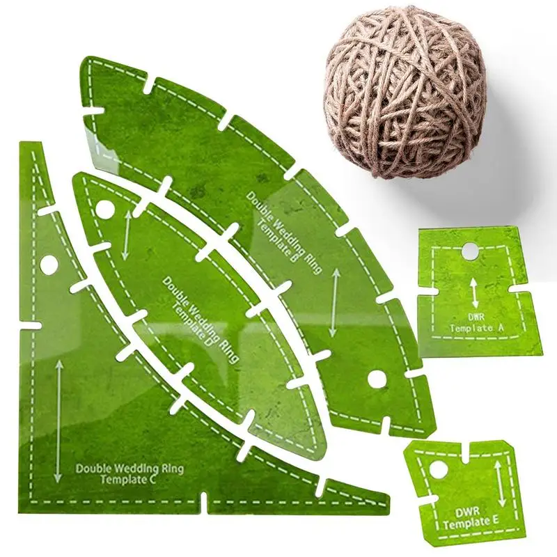 Инструменты для квилтинга многофункциональные акриловые швейные шаблоны линеек