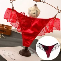 intimate sexy woman panties thong lace low waist seamless briefs breathable lady underwear sexy fancy women panties