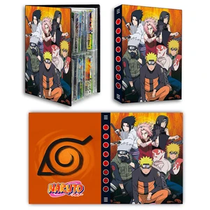 Imported New Naruto Anime Game Collection Card Book Anime Peripheral Card Storage Bag Album Christmas Gifts H