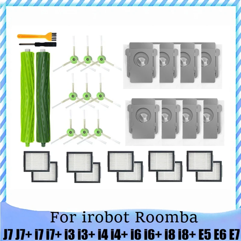 

Аксессуары для пылесоса Irobot Roomba J7 J7 + I7 I7 + I3 I3 + I4 I4 + I6 I6 + I8 I8 + E5 E6 E7, сменные детали
