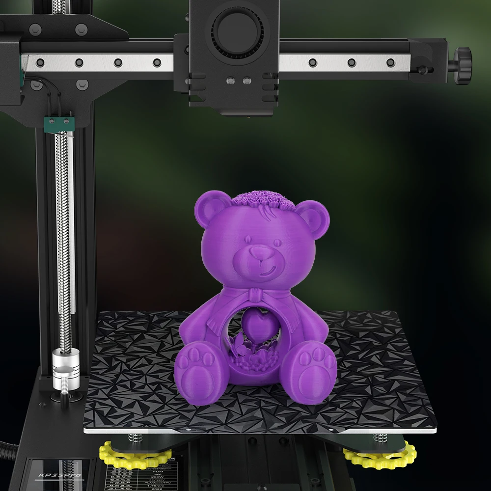 Фото ПЭИ-пластина 235x235 для Ender 3 V2, Ender 3, Ender 5, Neptune 4 Pro. Магнитная рабочая платформа из ПЭТ/ПЭО для 3D-принтера с подогреваемым столом из пружинной стали. №5