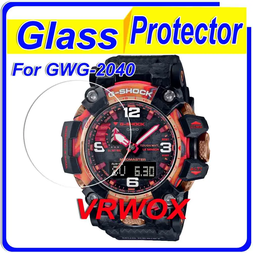 

3Pcs Glass For Casio GWG-2040 GAE-2100 GM-2100 GA-2100 GA-2000 GA-B2100 GA-2200 GM-S2100 GMA-S2100 GA-900 Tempered Protector