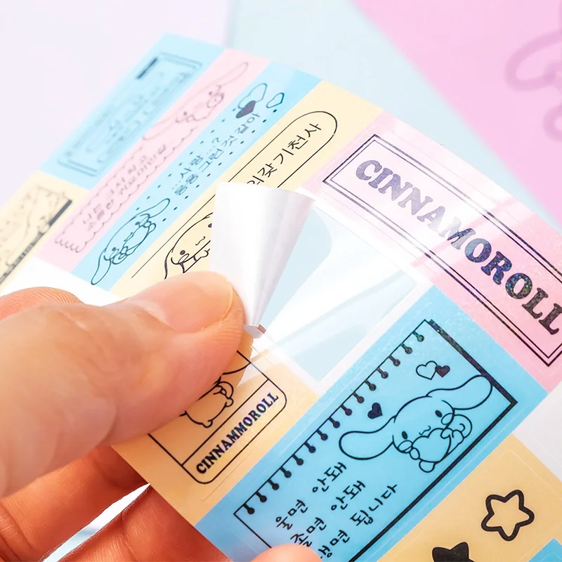 80 шт./лот наклейка Sanrio Kuromi Melody милые канцелярские принадлежности скрапбукинг