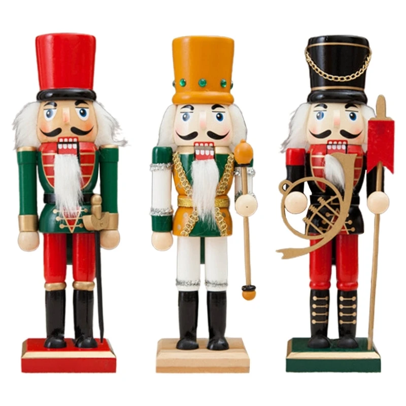 

Деревянный гайковёр, детская Рождественская фигурка, игрушка для праздничных столов