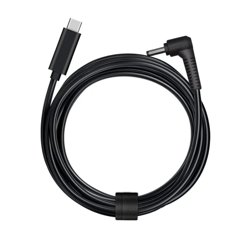 65W USB Type C Laptop Power Adapter Charging Cable Cord Dc Jack Plug Dual E-Mark Chip Converter for Hp Lenovo Dell Laptops |