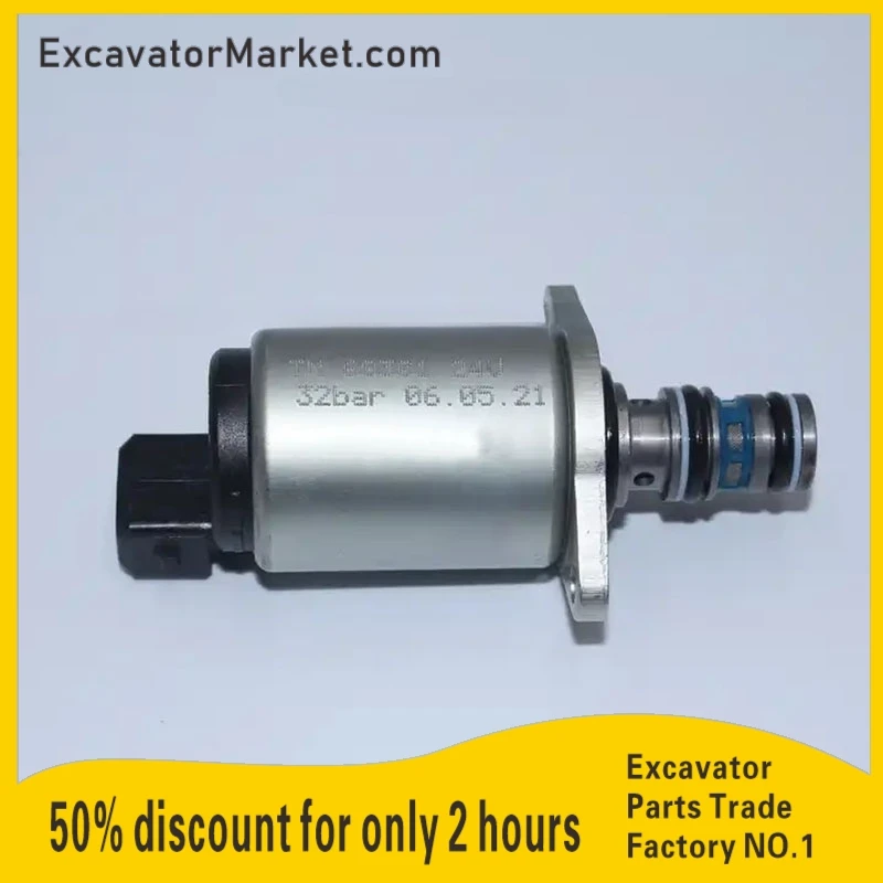 Детали экскаватора Электромагнитный клапан 24 В 32 бар для TM68301