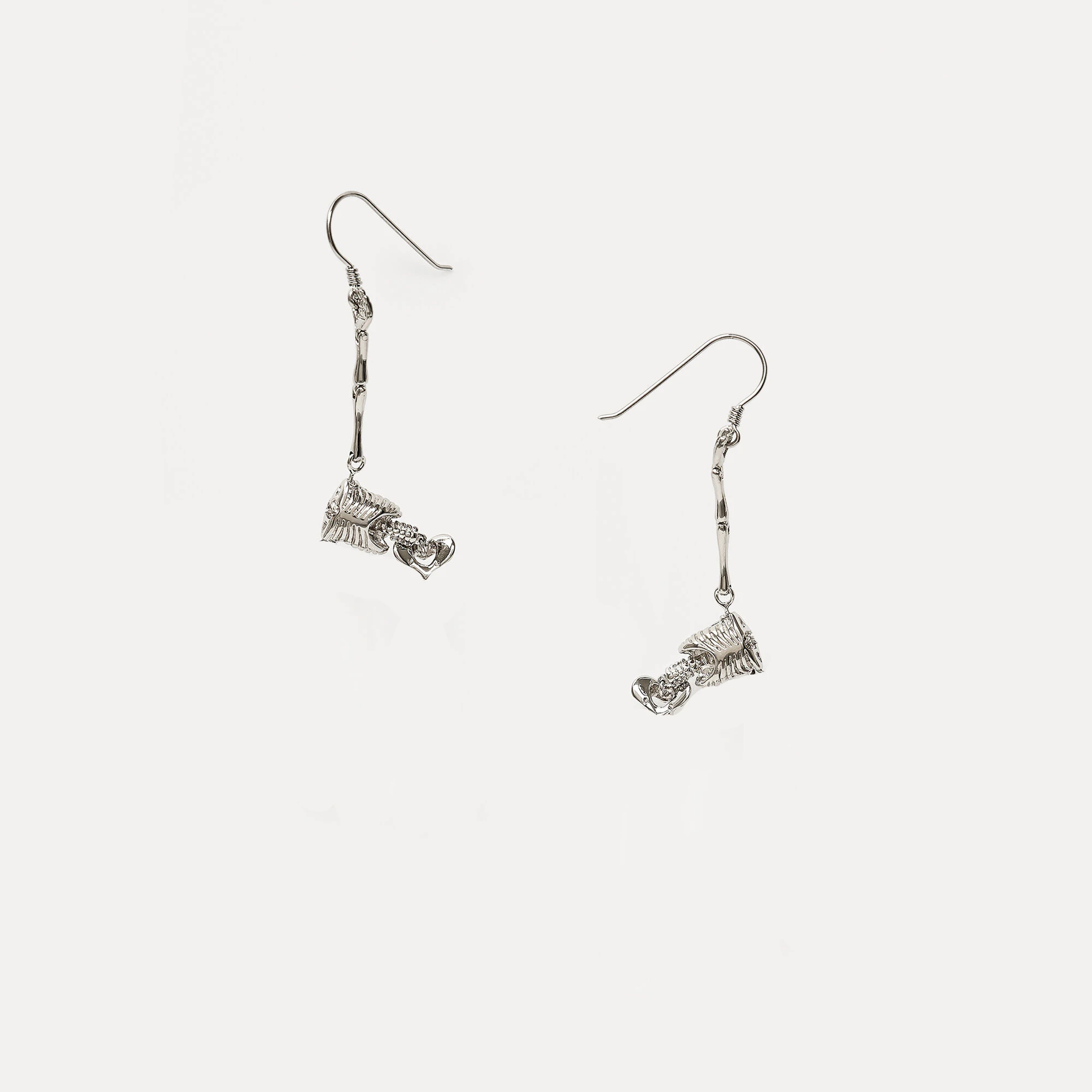 

NIGO Men's and Women's Skeleton Stud Earrings Free Shipping #.89137