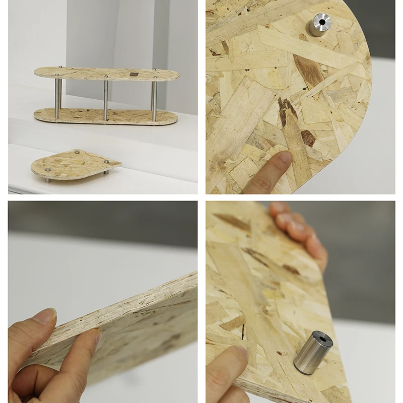 Скандинавский деревянный органайзер полка подставка для чашек и еды стойка