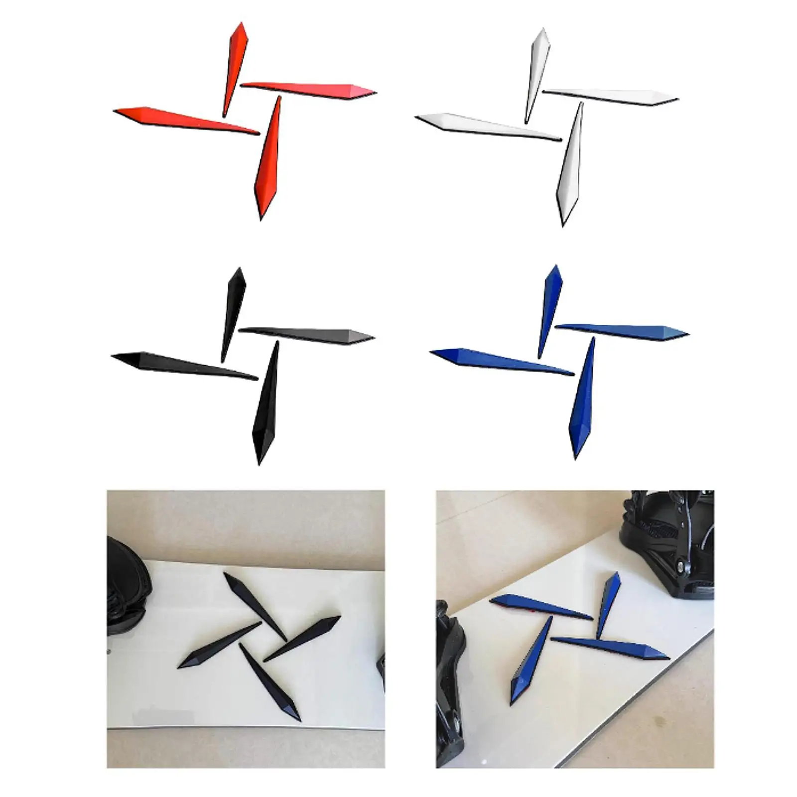 4 подушечки для сноуборда тяговые зимнего катания на сноуборде