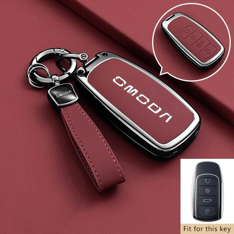 

Чехол Для Ключей Chery Omoda C5 5 E5 SUV 7 3 8 FX Из Оцинкованного Сплава С Креплением Для Пульта ДУ И Держателем Для Ключей